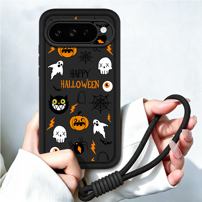 Cartoon Halloween Pattern Lany - Google Pixel 8A review and price