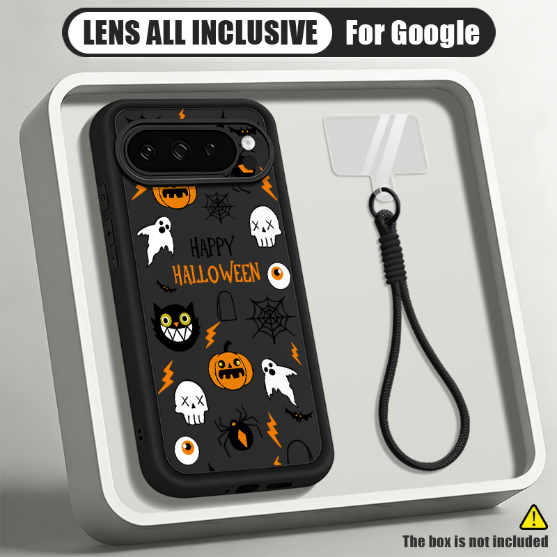 Cartoon Halloween Pattern Lany - Google Pixel 8A review and price