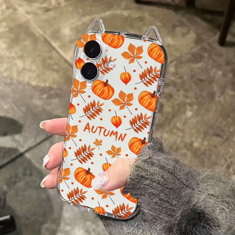 Autumn Pumpkin Falling Leaves  - Apple Iphone 15 Pro Max review and price