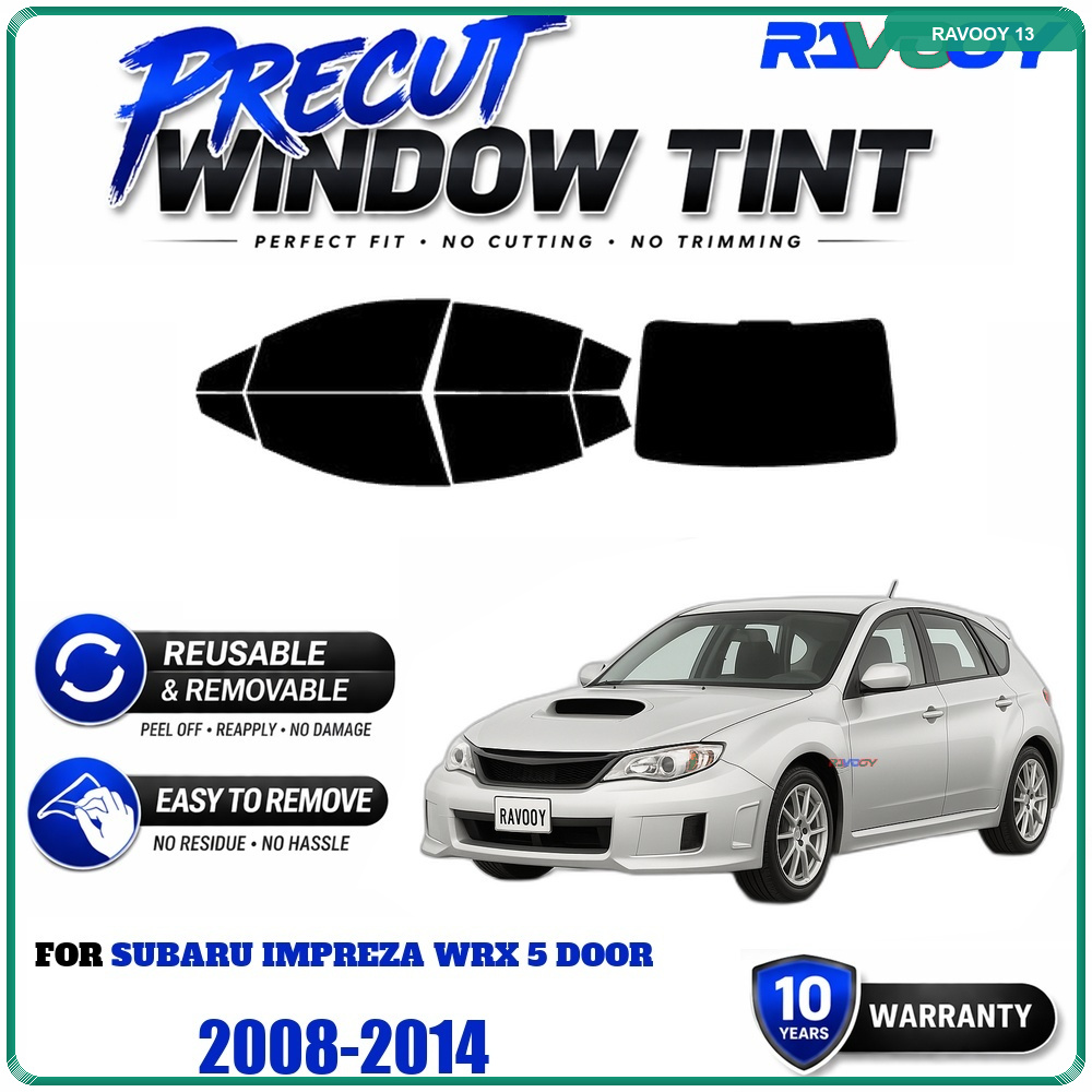 RAVOOY Precut Window Tint, Reu - Air Bubble Remover review and price