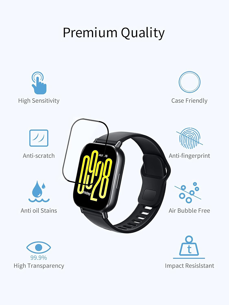 Screen Protector for Redmi Wat - Hydrogel Screen Protector review and price